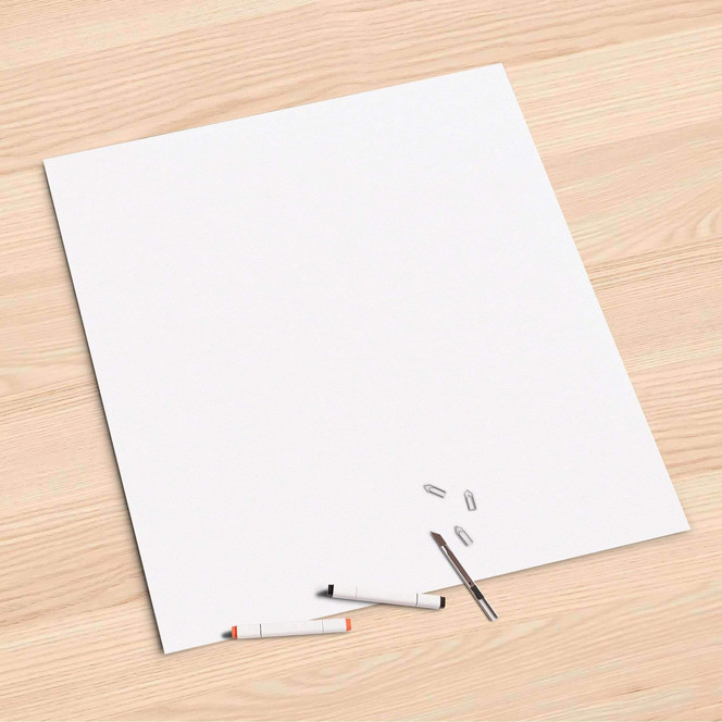 Folienbogen (60x60cm) - Weiss- Bild 1