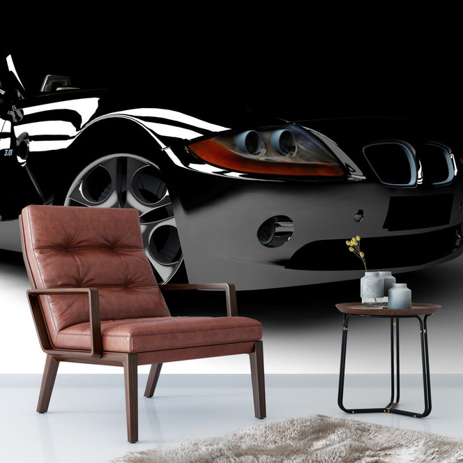 Fototapete Black Car