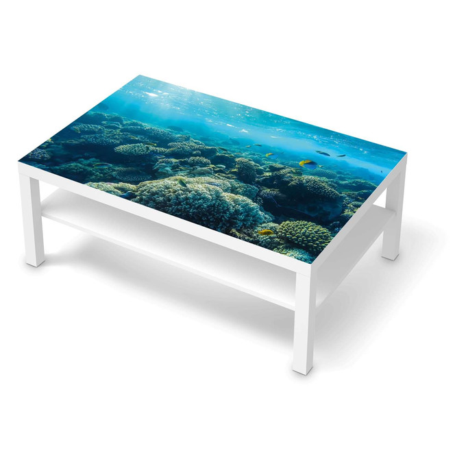 Klebefolie IKEA Lack Tisch 118x78cm - Underwater World- Bild 1