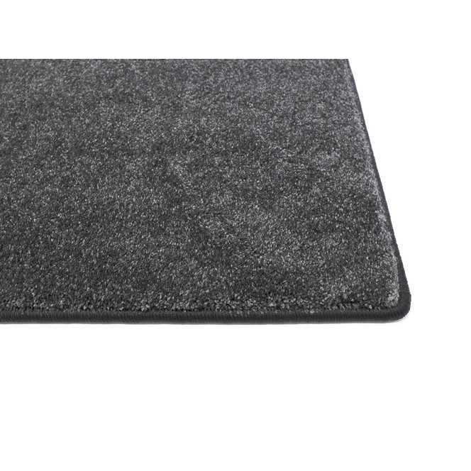 Valetta Hochflor Kettelteppich Wunschmass in Anthrazit