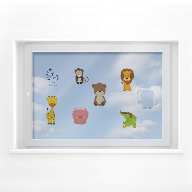 Fensterbild Kindertierpark