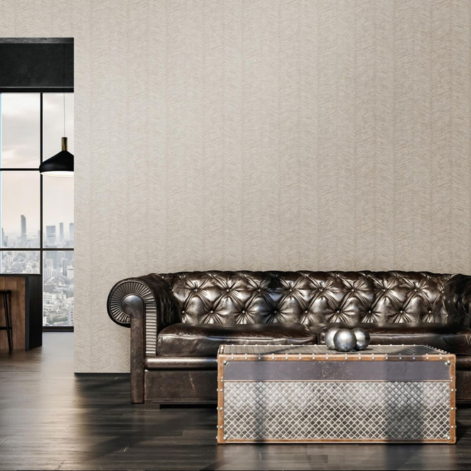 Livingwalls Ethnotapete My Home My Spa Vliestapete Natural Cosy Home weiss, graubeige