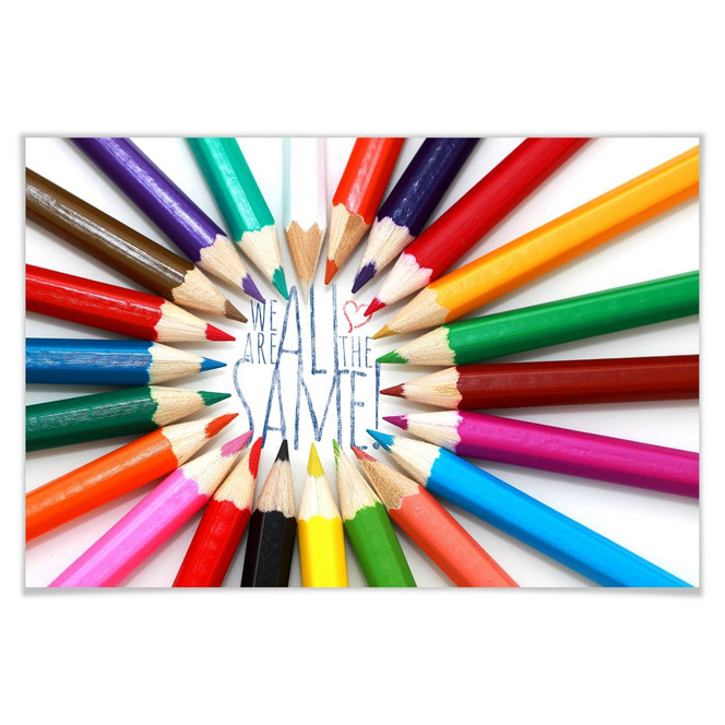 Poster We are all the same