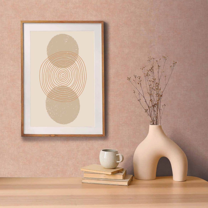 Textur-Tapete in Beige - Elegante Unitapete mit feiner Struktur - Vliestapete