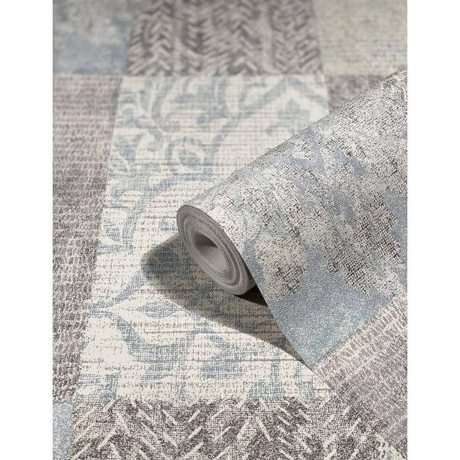 Vliestapete Grafisch Modern in Grau 