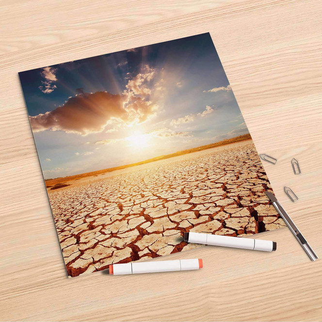 Folienbogen (30x30cm) - Savanne- Bild 1