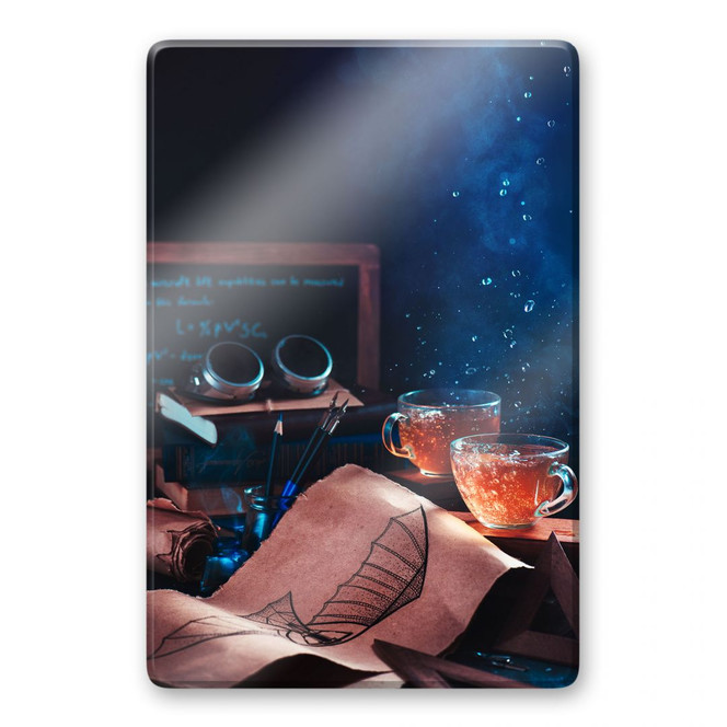 Glasbild Belenko - Steampunk Tea 03