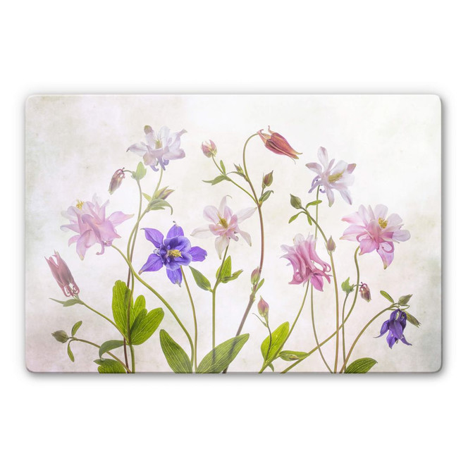 Glasbild Disher - Das Bouquet