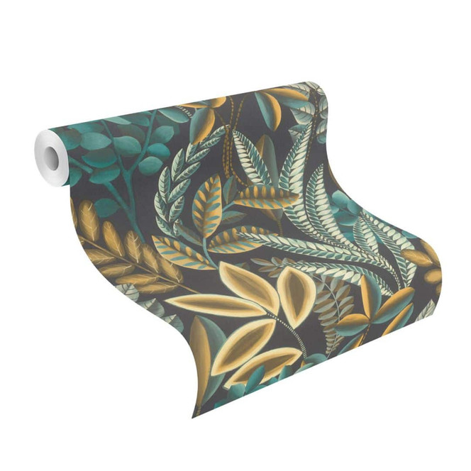 Rasch Vliestapete, Mustertapete Florentine III anthrazit