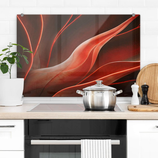 Spritzschutz Wechsler - Pflanzen Stillleben Agave im Herbst