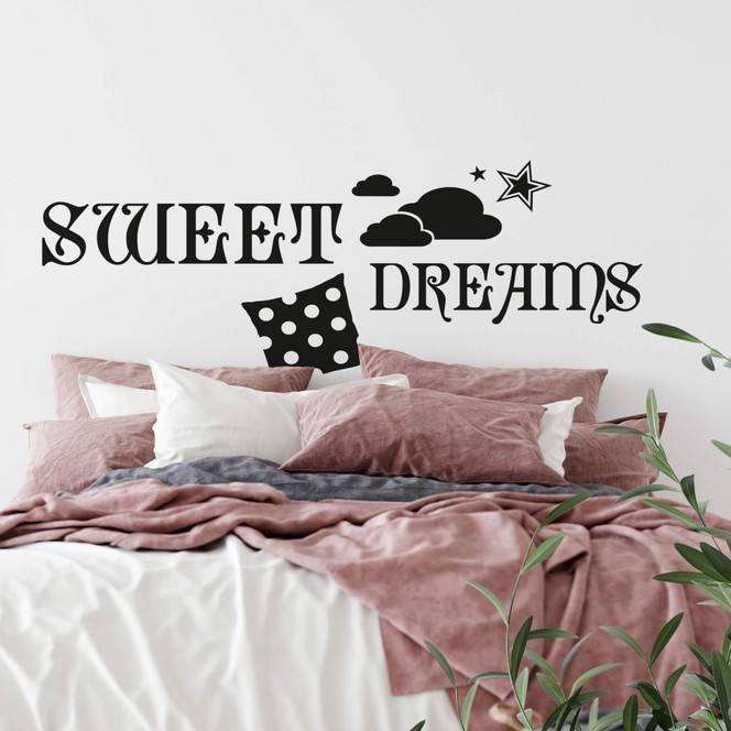 Wandtattoo Sweet Dreams Kissen