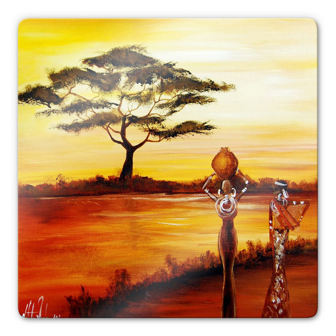 Glasbild Fedrau - Afrika