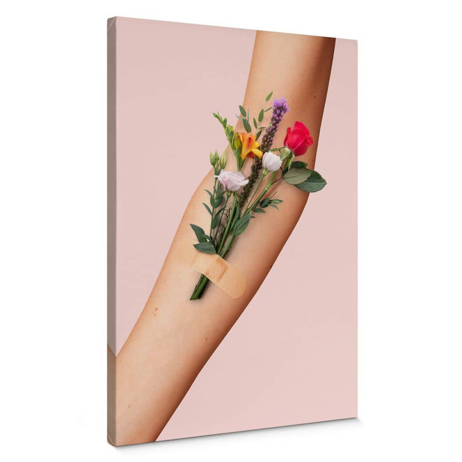 Leinwandbild Loose - Flower Aid