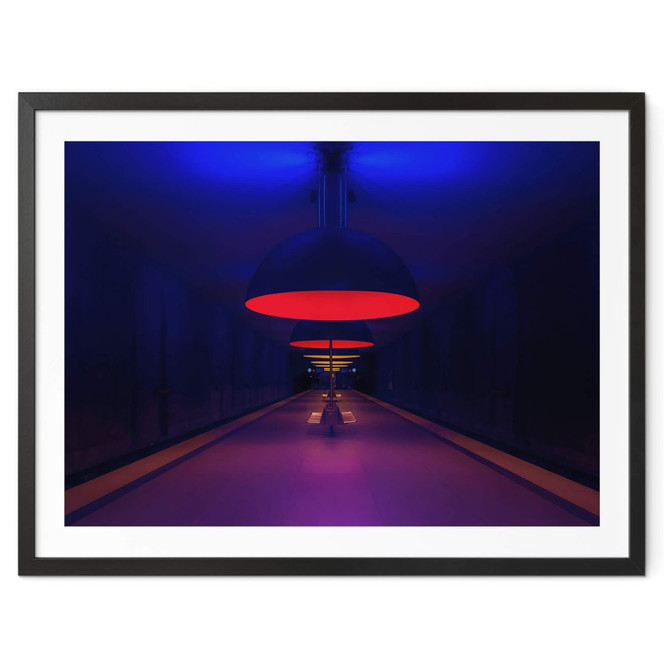 Poster Dauer - U-Bahnstadion "Westfriedhof" in München