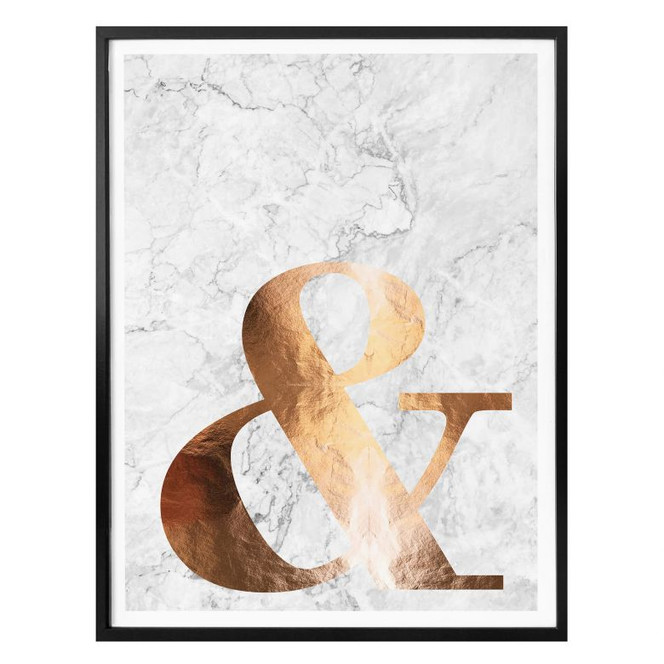 Poster Kupfer - Ampersand