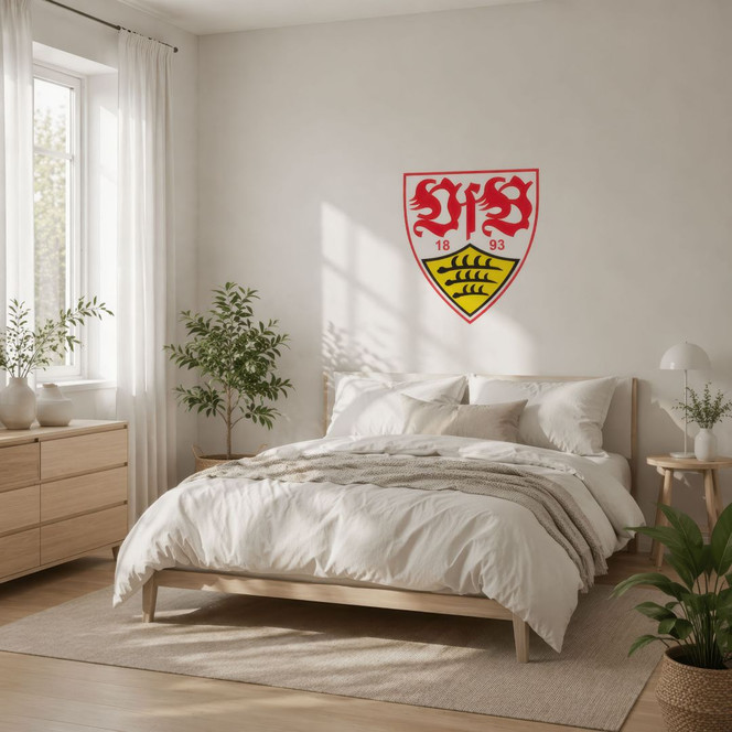 Wandsticker VfB Stuttgart Logo