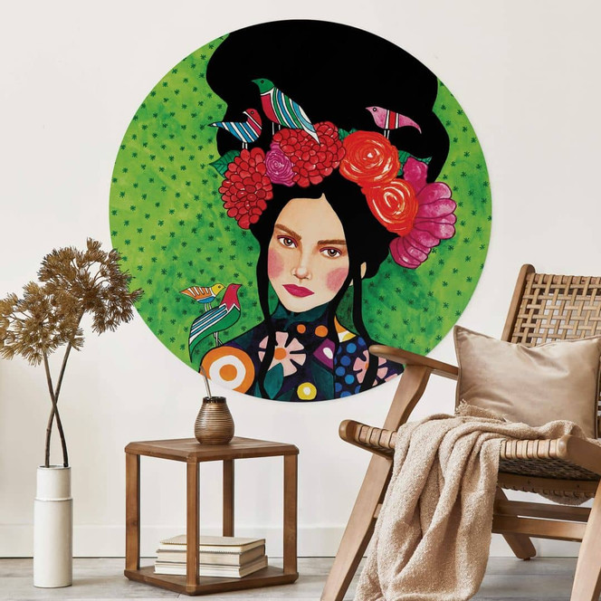 Wandtattoo Ein gut gehütetes Geheimnis - Rund - Hülya