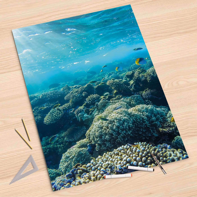 Folienbogen (80x120cm) - Underwater World- Bild 1