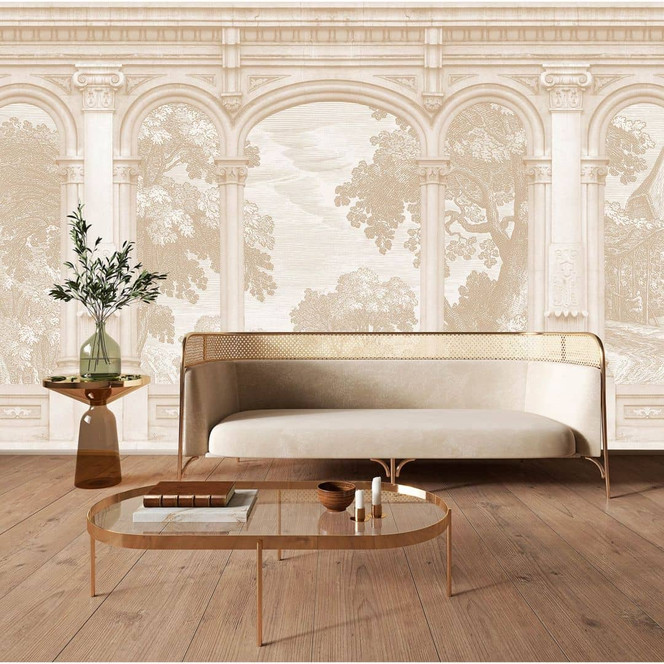 Livingwalls Fototapete Walls by Patel 3 Roma 2 beige, weiss - Bild 1