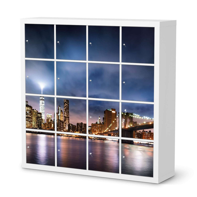Möbelfolie IKEA Expedit Regal 16 Türen - Brooklyn Bridge- Bild 1