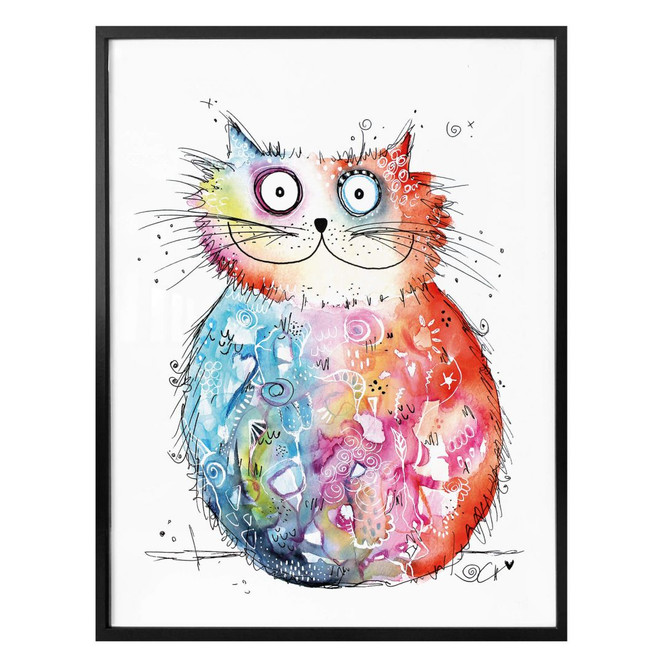 Poster Hagenmeyer - Happy Cat