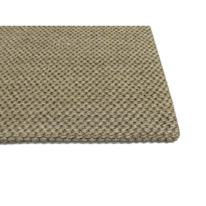 Tjark Sisal Coverteppich Rechteck Wunschmass in Stone