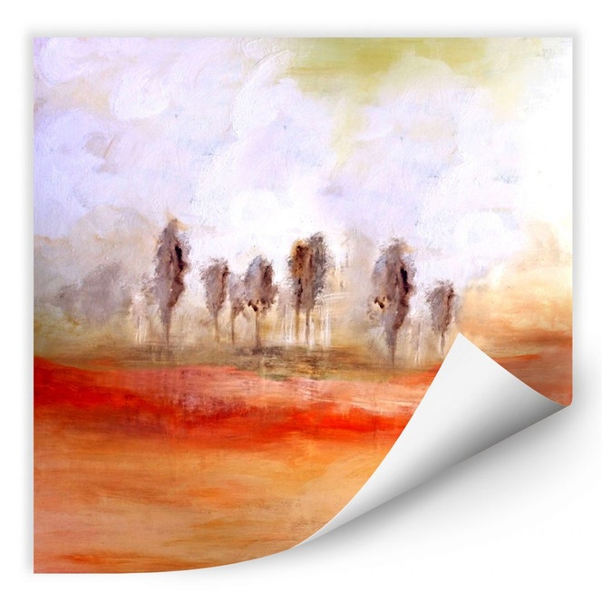 Wallprint Melz - Zeit der Ruhe - quadratisch