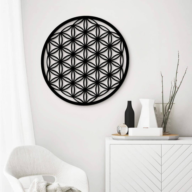 Acryldeko Lebensblume