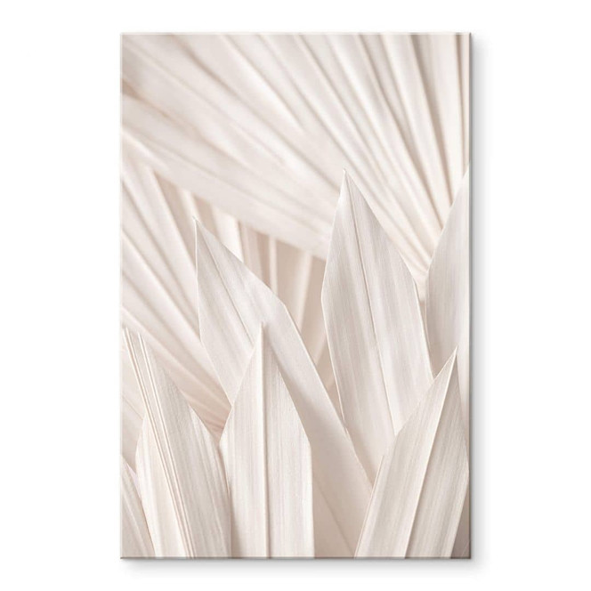 Acrylglasbild 1X Studio - Helle Palmenblätter