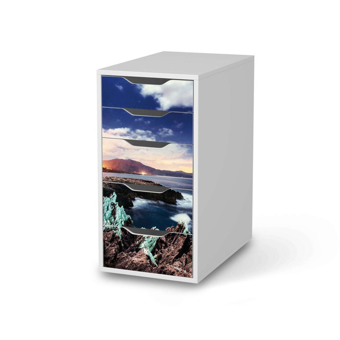 Klebefolie IKEA Alex 5 Schubladen - Seaside- Bild 1