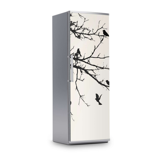Kühlschrankfolie 60x180cm - Tree and Birds 1- Bild 1