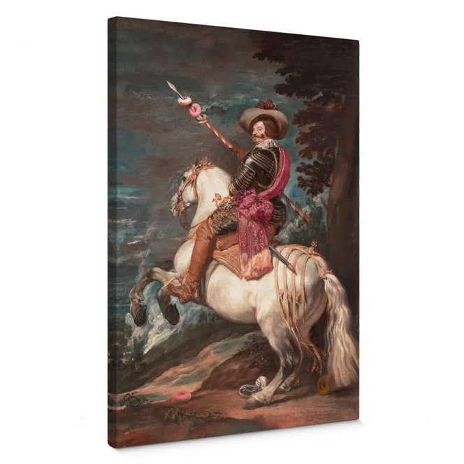 Leinwandbild Loose - Herzog der Donuts