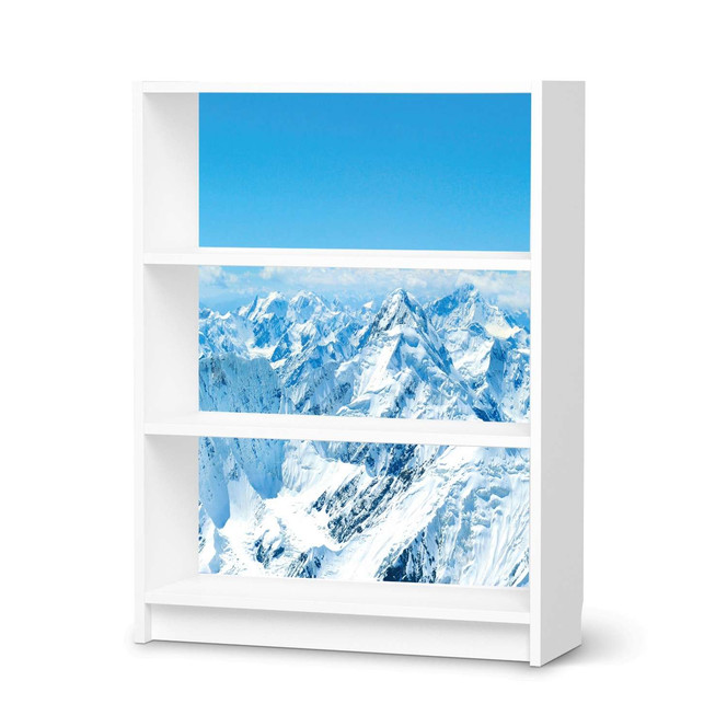 Möbelfolie IKEA Billy Regal 3 Fächer - Himalaya- Bild 1