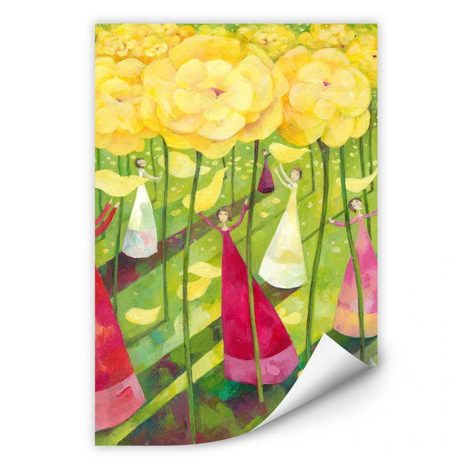 Wallprint Blanz - Blumenwiese