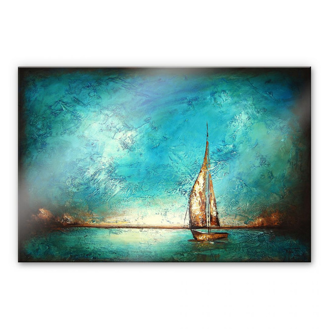Acrylglasbild Fedrau - Allein