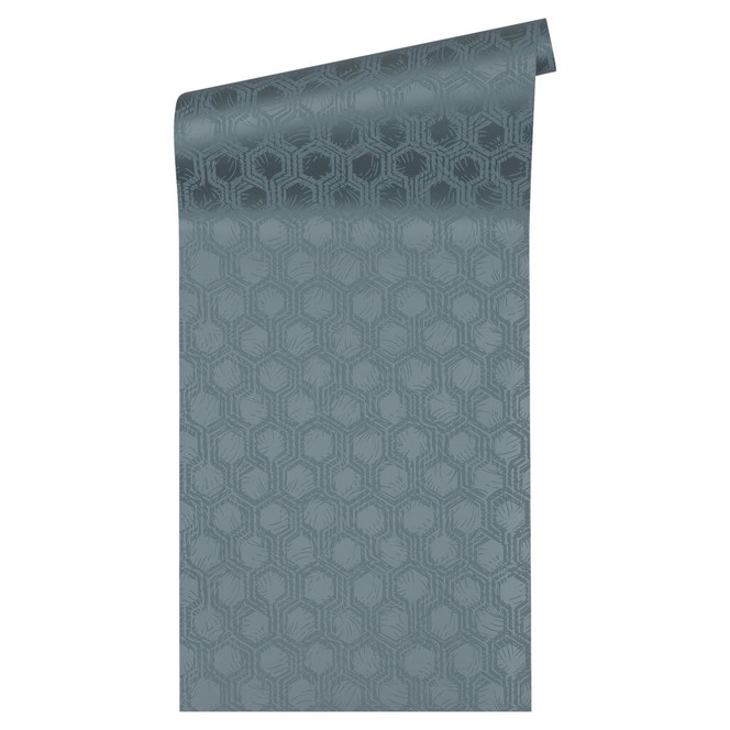 Architects Paper Vliestapete Alpha Ökotapete blau, metallic