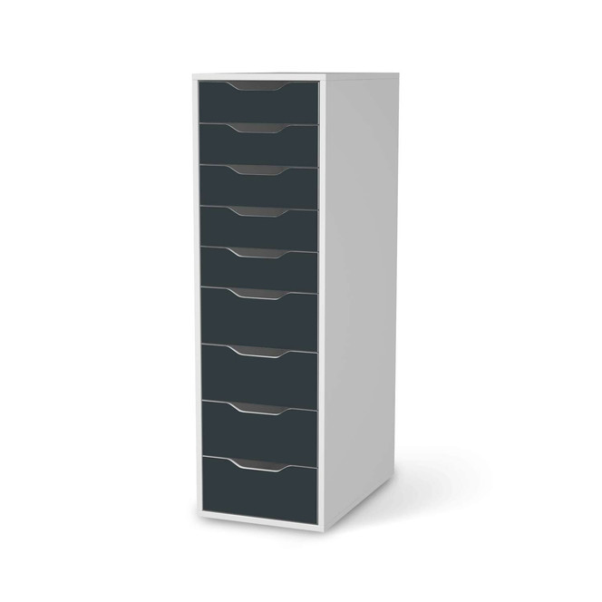 Folie IKEA Alex 9 Schubladen - Blaugrau Dark- Bild 1