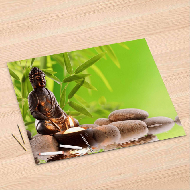Folienbogen (120x80cm) - Buddha Zen- Bild 1