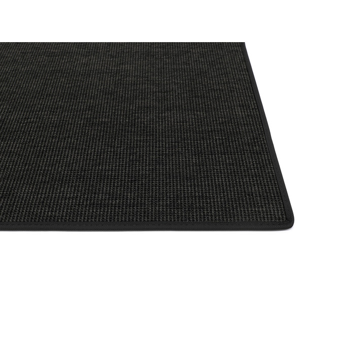 HEVO® Nele In-& Outdoorteppich Rechteck Wunschmass in Black