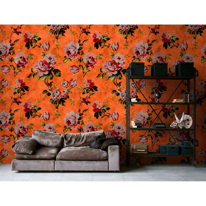 Livingwalls Fototapete Walls by Patel 2 wild roses 2 - Bild 1
