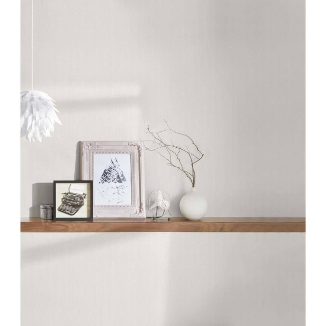 Livingwalls Unitapete Mata Hari Vliestapete einfarbig creme, beige