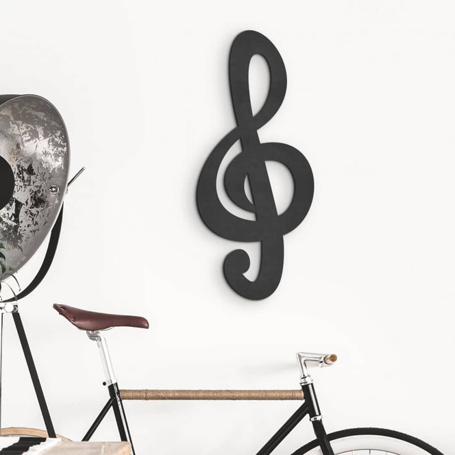 MDF - Holzdeko - Notenschlüssel