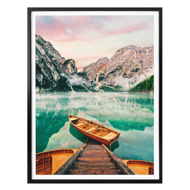 Poster Lago di Braies