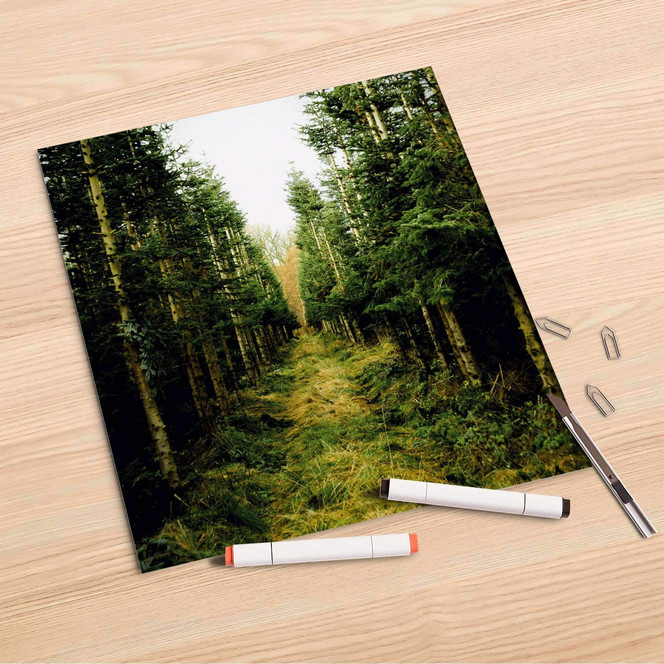 Folienbogen (30x30cm) - Green Alley- Bild 1