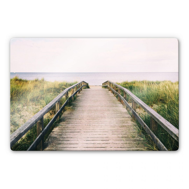 Glasbild - Ostseeblick
