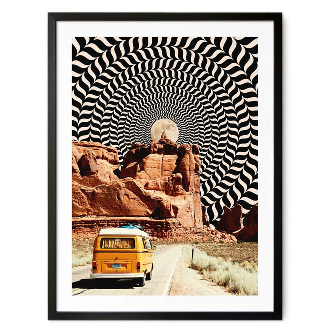 Poster Roadtrip - Reise zum Mond - Taudalpoi