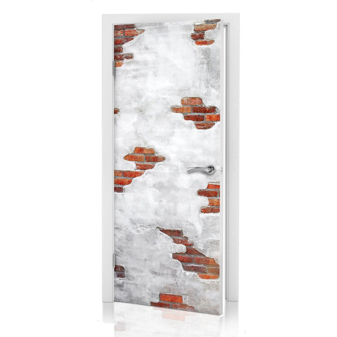 Türdesign Backsteinmauer - Bild 1