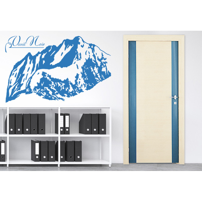 Wohnansicht - Wandtattoo Piz Bernina