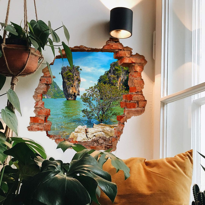 3D Wandtattoo Khao Ta-Pu Island