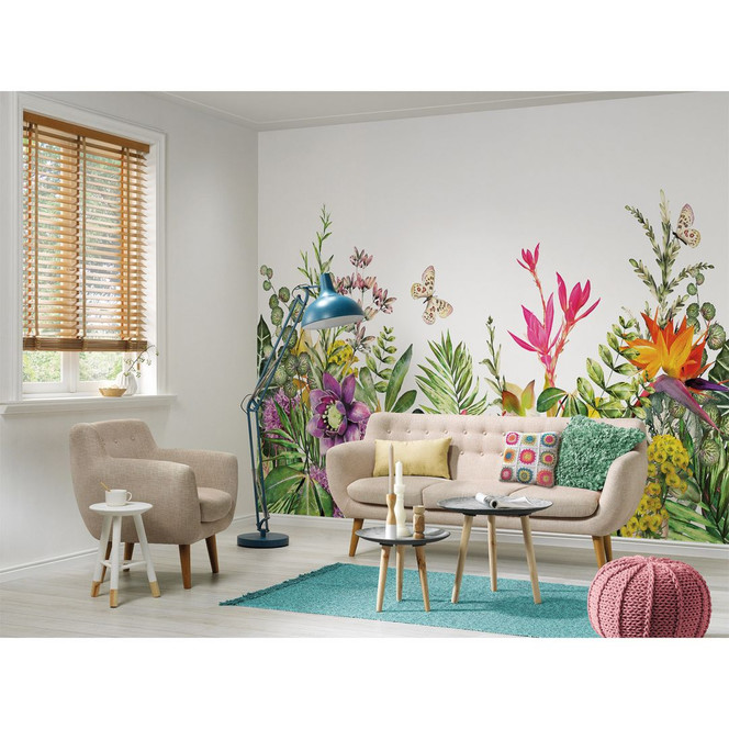 Livingwalls Fototapete Designwalls Motley Flowers Blumen - Bild 1